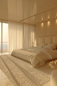 5 Cách Trang Trí Phòng Ngủ Biến Từ Đơn Điệu Thành Không Gian Nghệ Thuật Với Đèn Led 3 trang-tri-phong-ngu