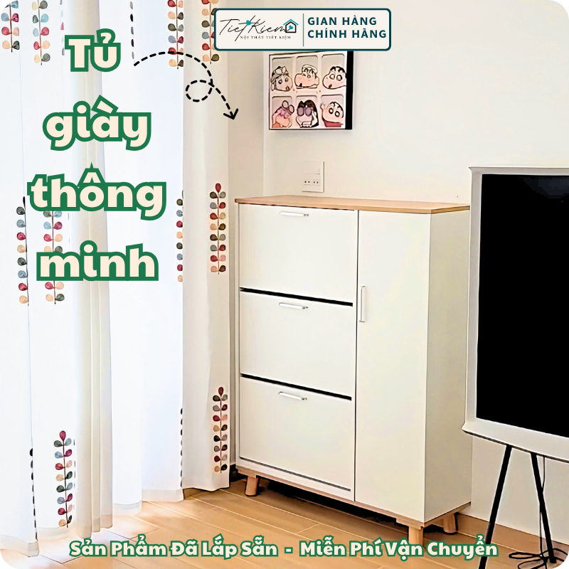 Vì Sao Nhà Có Trẻ Nhỏ Nên Dùng Tủ Giày Thông Minh? 2 Dung-Tu-Giay-Thong-Minh
