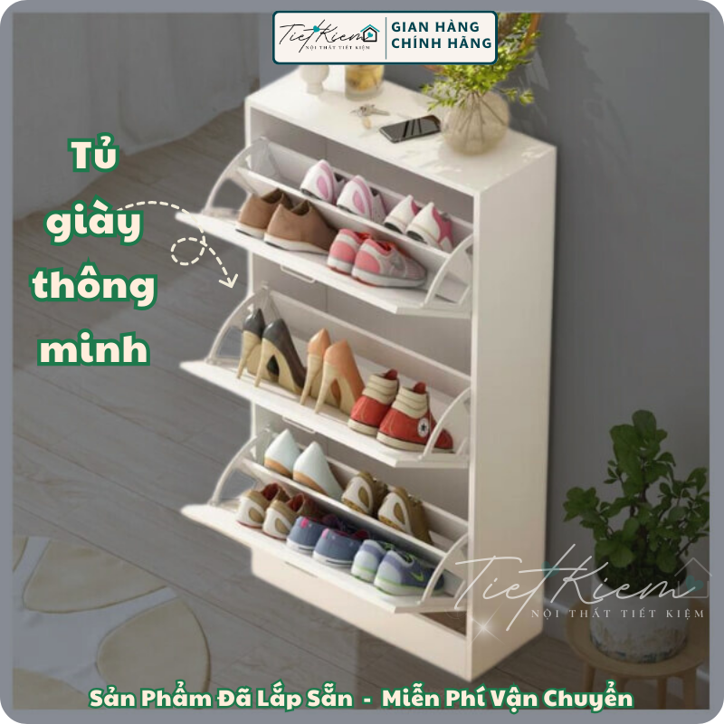 Vì Sao Nhà Có Trẻ Nhỏ Nên Dùng Tủ Giày Thông Minh? 1 Dung-Tu-Giay-Thong-Minh
