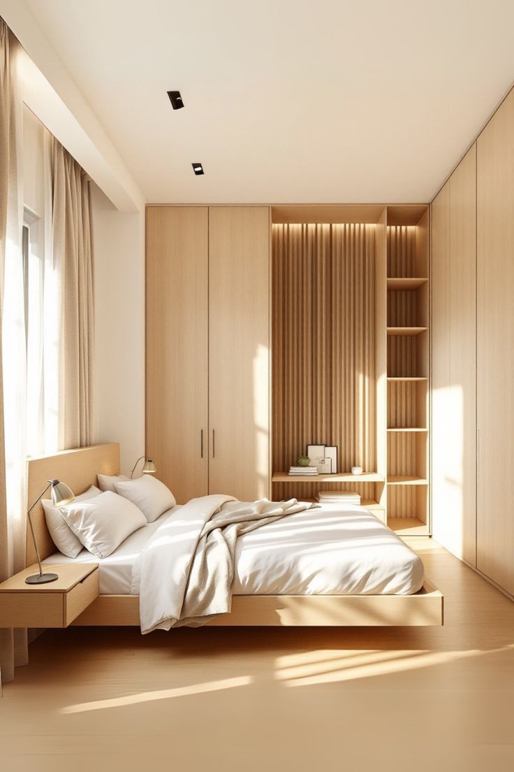 Decor Phòng Ngủ Tone Trắng Đẹp – Tối Giản Nhưng Không Hề Đơn Điệu 3 Phong-ngu-tone-trang