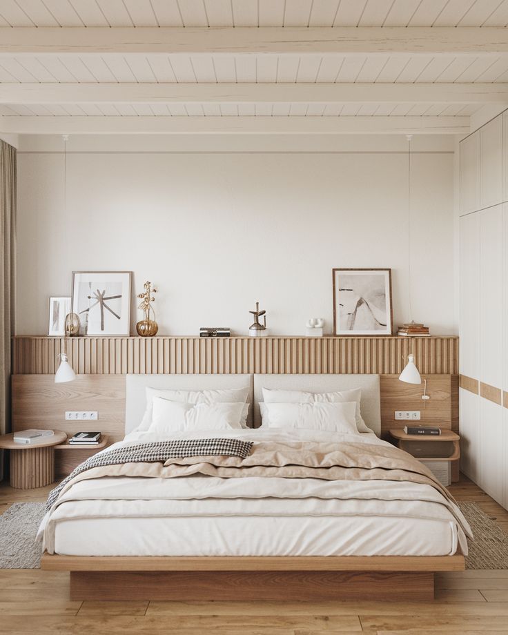 Decor Phòng Ngủ Tone Trắng Đẹp – Tối Giản Nhưng Không Hề Đơn Điệu 2 Phong-ngu-tone-trang